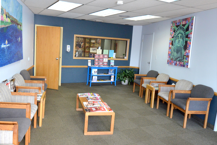 New Jersey Dental Arts waiting area